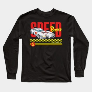 Speed Racer Mach 5 Retro Long Sleeve T-Shirt